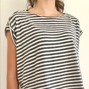ALLSAINTS Striped Pina Tee